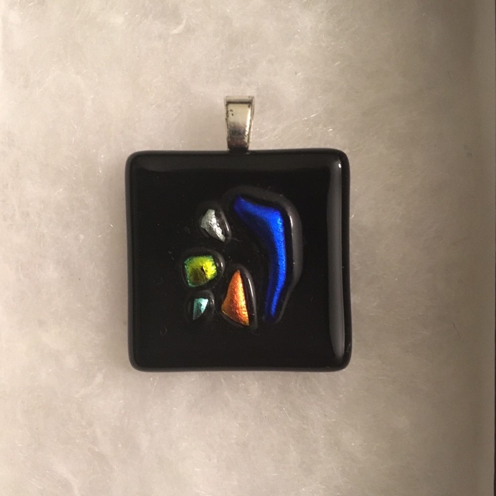 Handmade Glass Pendant - Picture 1 of 2